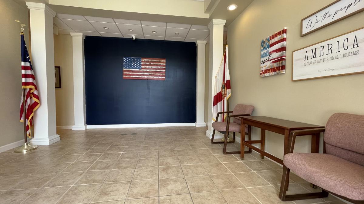 Gainesville Office Lobby Entrance