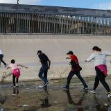 Migrants Crossing The Border